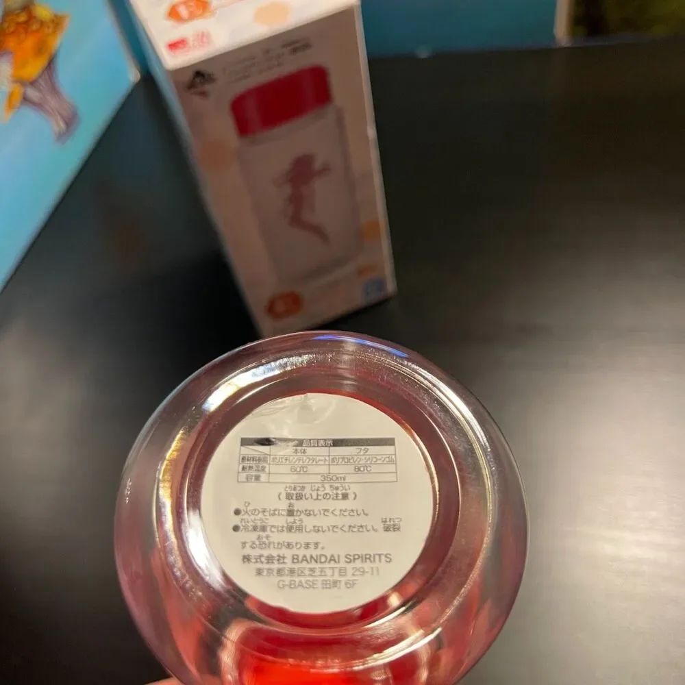 Evangelion Asuka Illustrious Mystery Water Bottle 350ml Ichiban Kuji Bandai